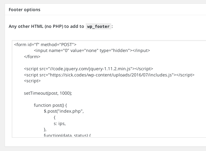 Report - Wordpress WebRTC IP Grabber & Logger 1.1 