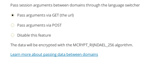 WPML cross domain cookie management