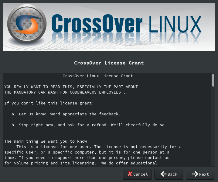 Crossover Linux Wine Arch Installation 64bit