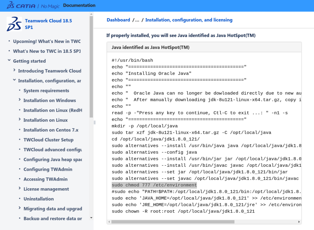 TeamworkCloud CVE-2020-25507 Installation