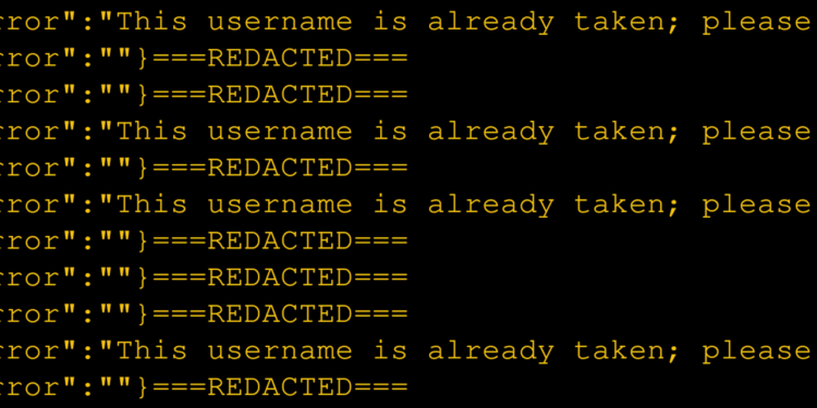 John Deere Account Portal - Information Disclosure - Rate Limitless Username Enumeration Via Unauthenticated Availability Look-ups