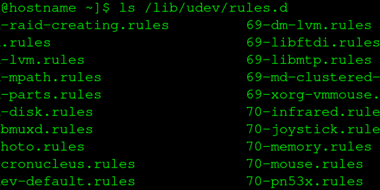 “Accidentally Deleted” udev rules.d: Restore udev Rules in /etc/udev/rules.d/ or /lib/udev/hwdb.d/