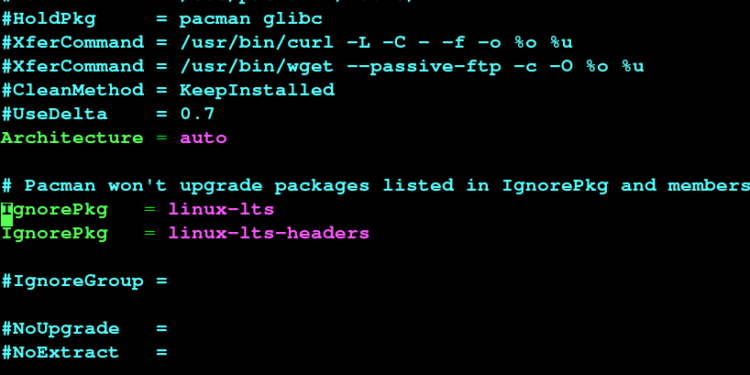 How to downgrade linux-lts back to 5.10 on Arch Linux/Manjaro from 5.15, and keep it there!